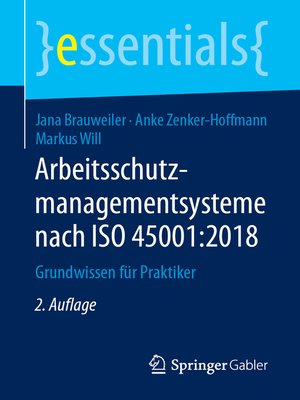 cover image of Arbeitsschutzmanagementsysteme nach ISO 45001